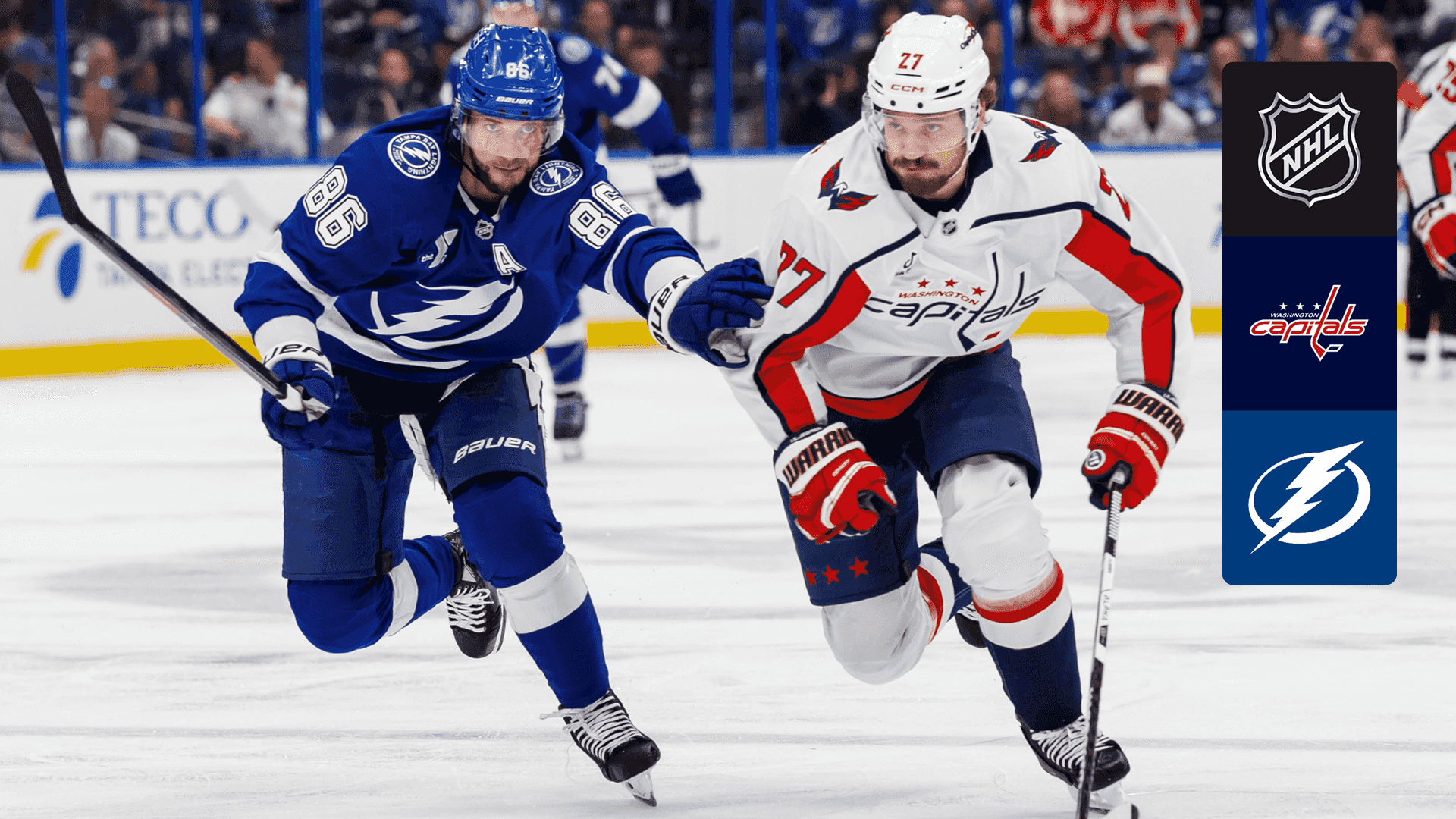 Watch Capitals @ Lightning Live Stream Online | DAZN CD