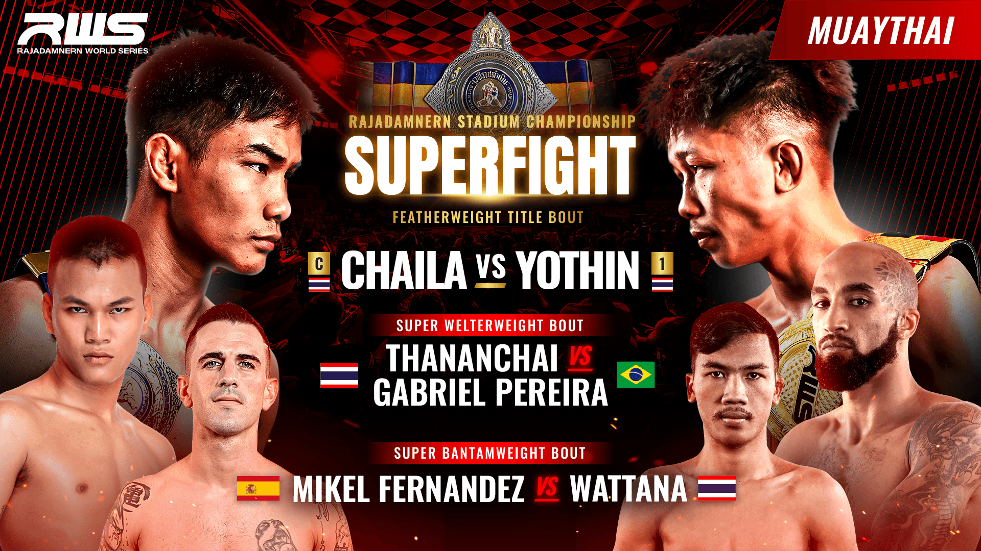 Watch RWS Chaila vs. Yothin Live Stream DAZN HR