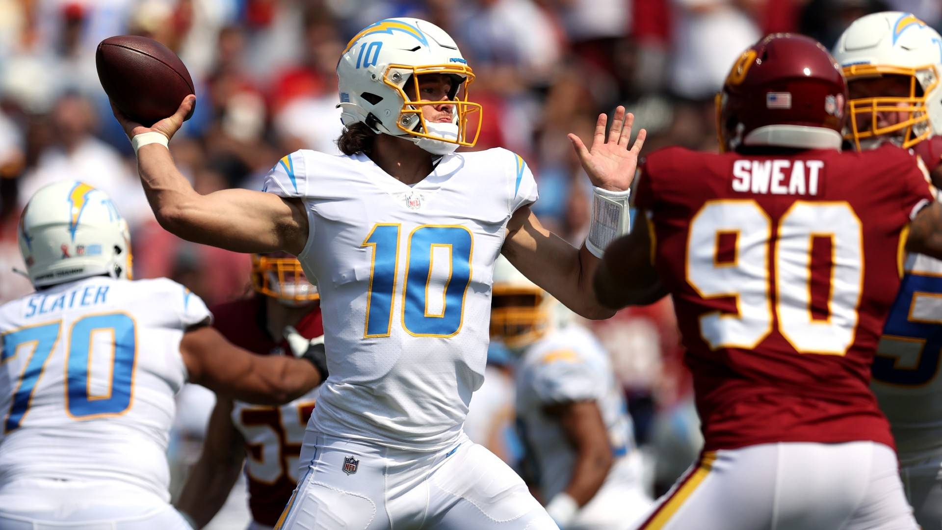 Watch Chargers Washington Live Stream DAZN CA