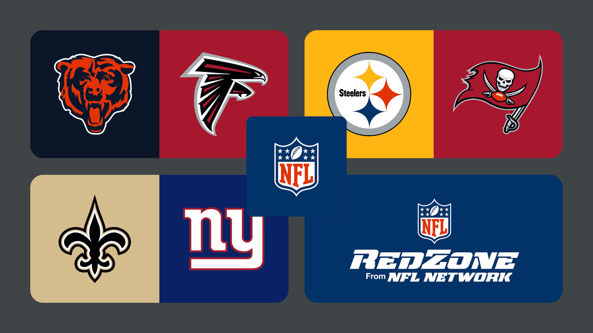 Watch CHI @ ATL, PIT @ TB, NO @ NYG, RedZone Live Stream Online | DAZN BH