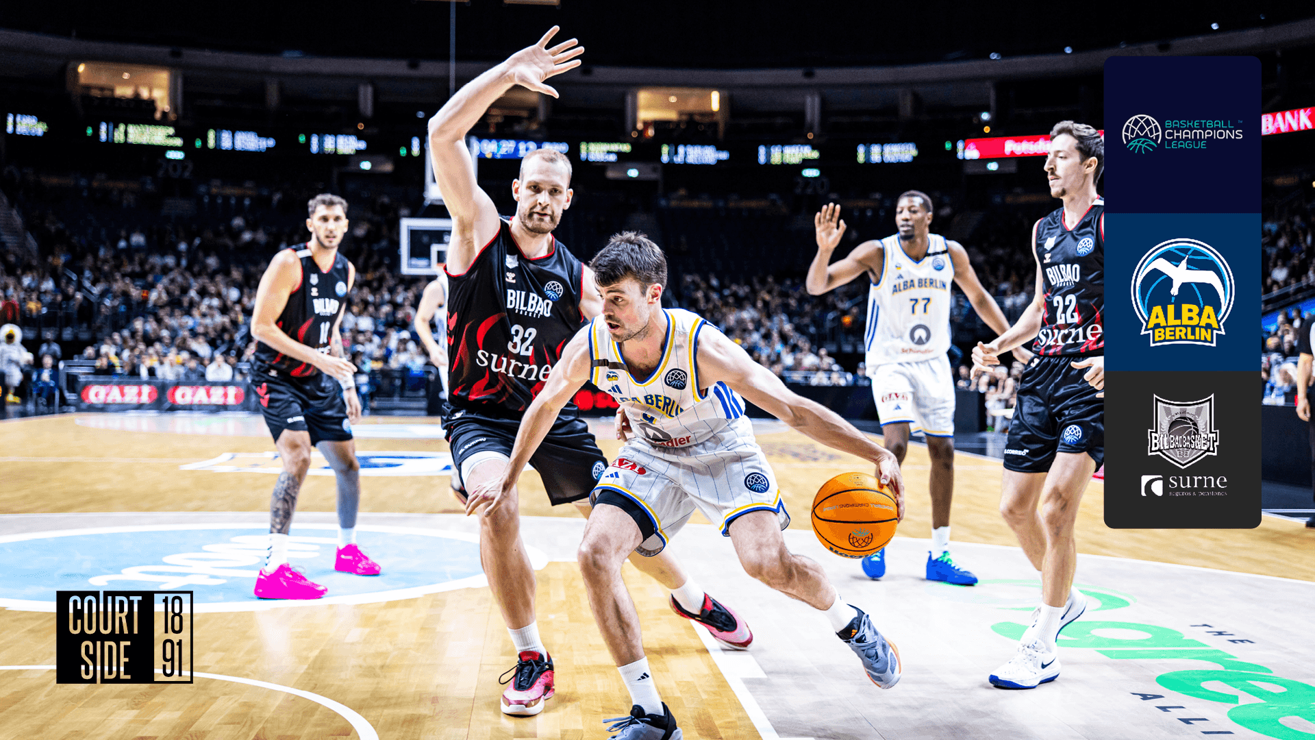 Watch ALBA BERLIN vs. Surne Bilbao Live Stream Online | DAZN NL