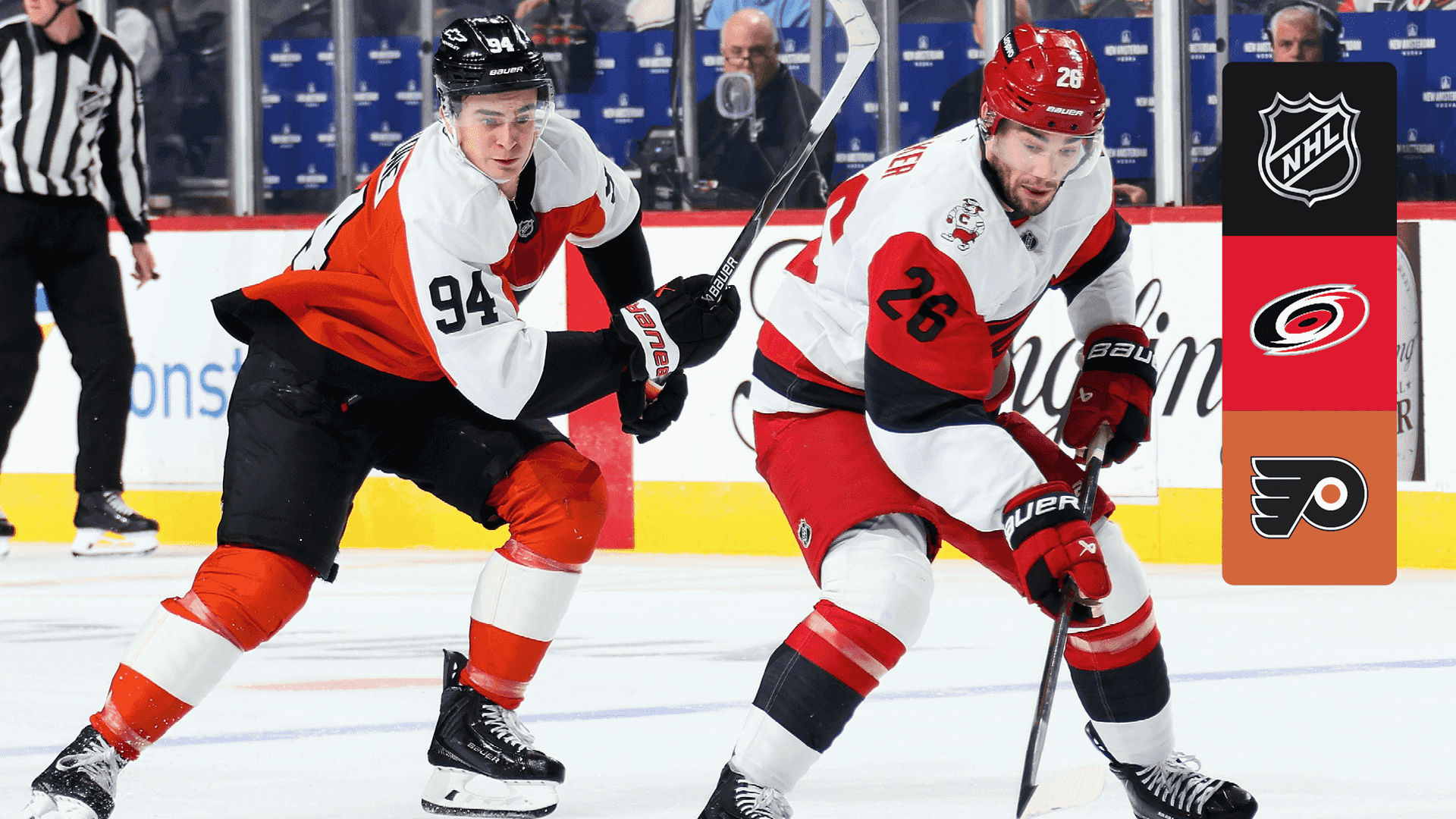 Watch Hurricanes @ Flyers Live Stream Online | DAZN AF