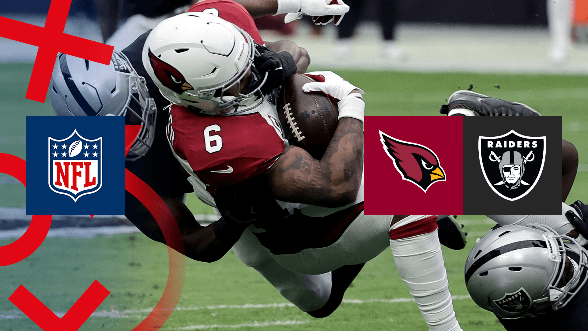 Regarder Cardinals @ Raiders en Direct Live | DAZN CA
