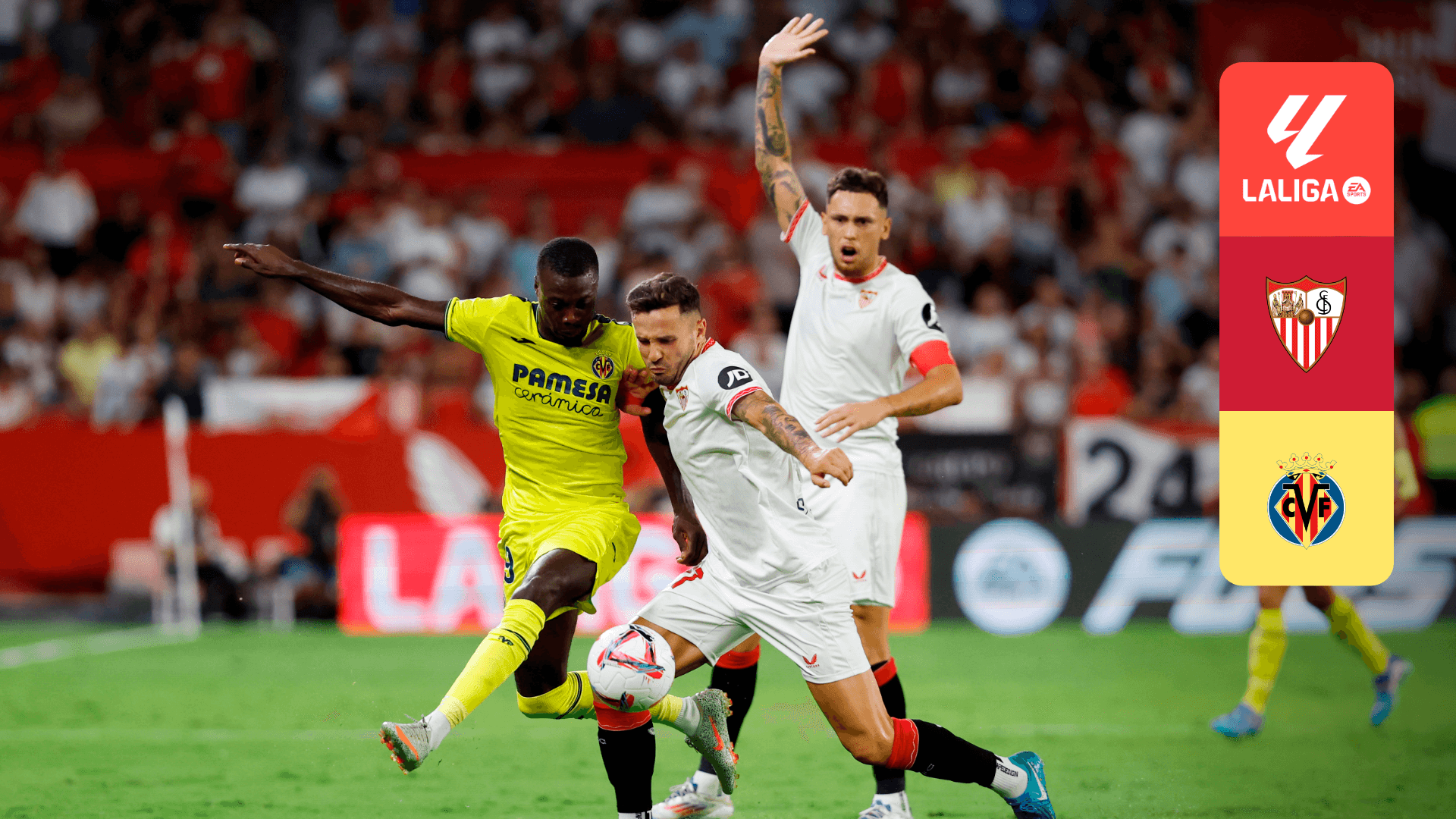 Ver Sevilla FC - Villarreal CF Online en Directo | DAZN ES