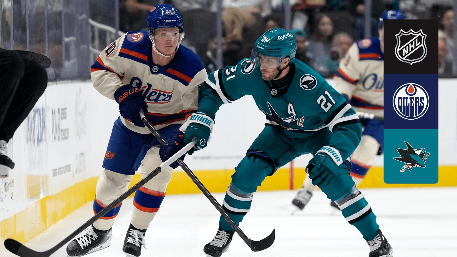 Watch Oilers @ Sharks Live Stream Online | DAZN BV