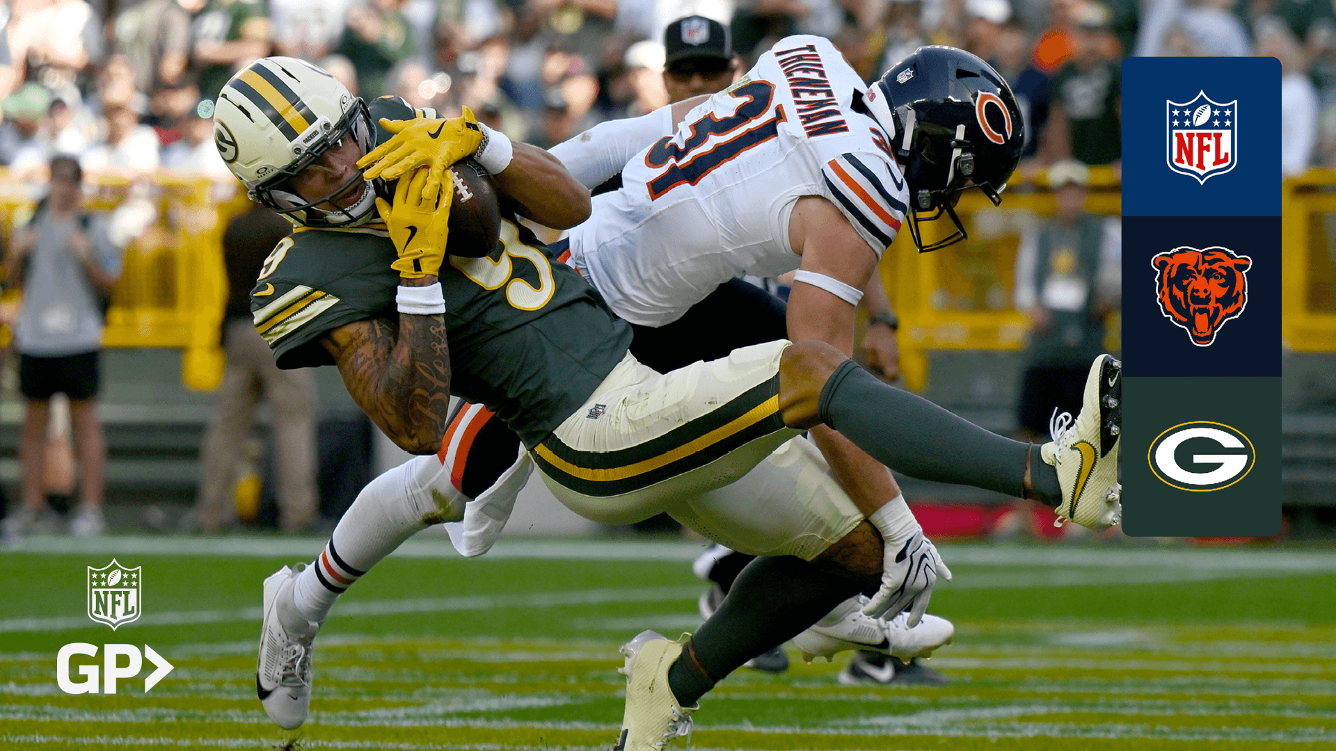 Watch Bears @ Packers Live Stream Online | DAZN FO