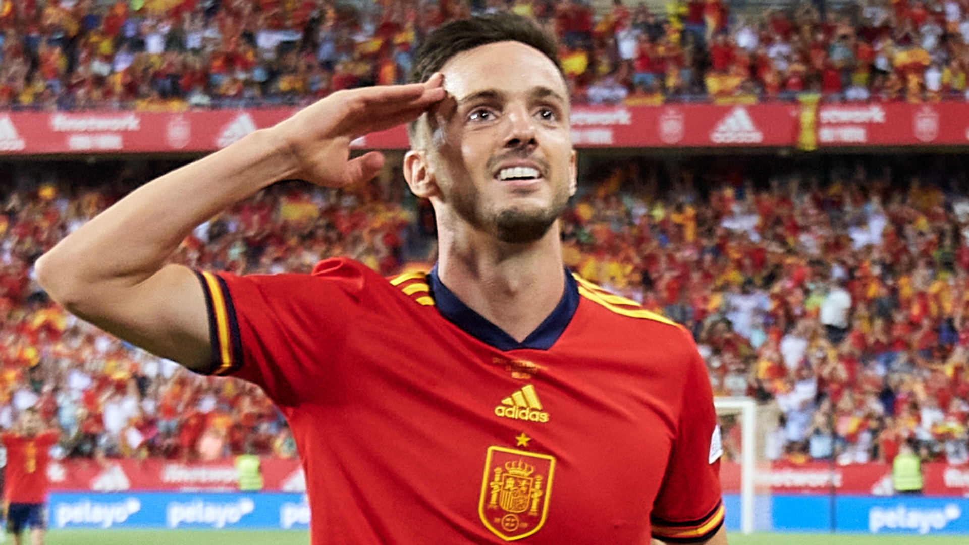 Watch Luis Enrique's Spain Goes Top of Group as PSG's Sarabia Scores