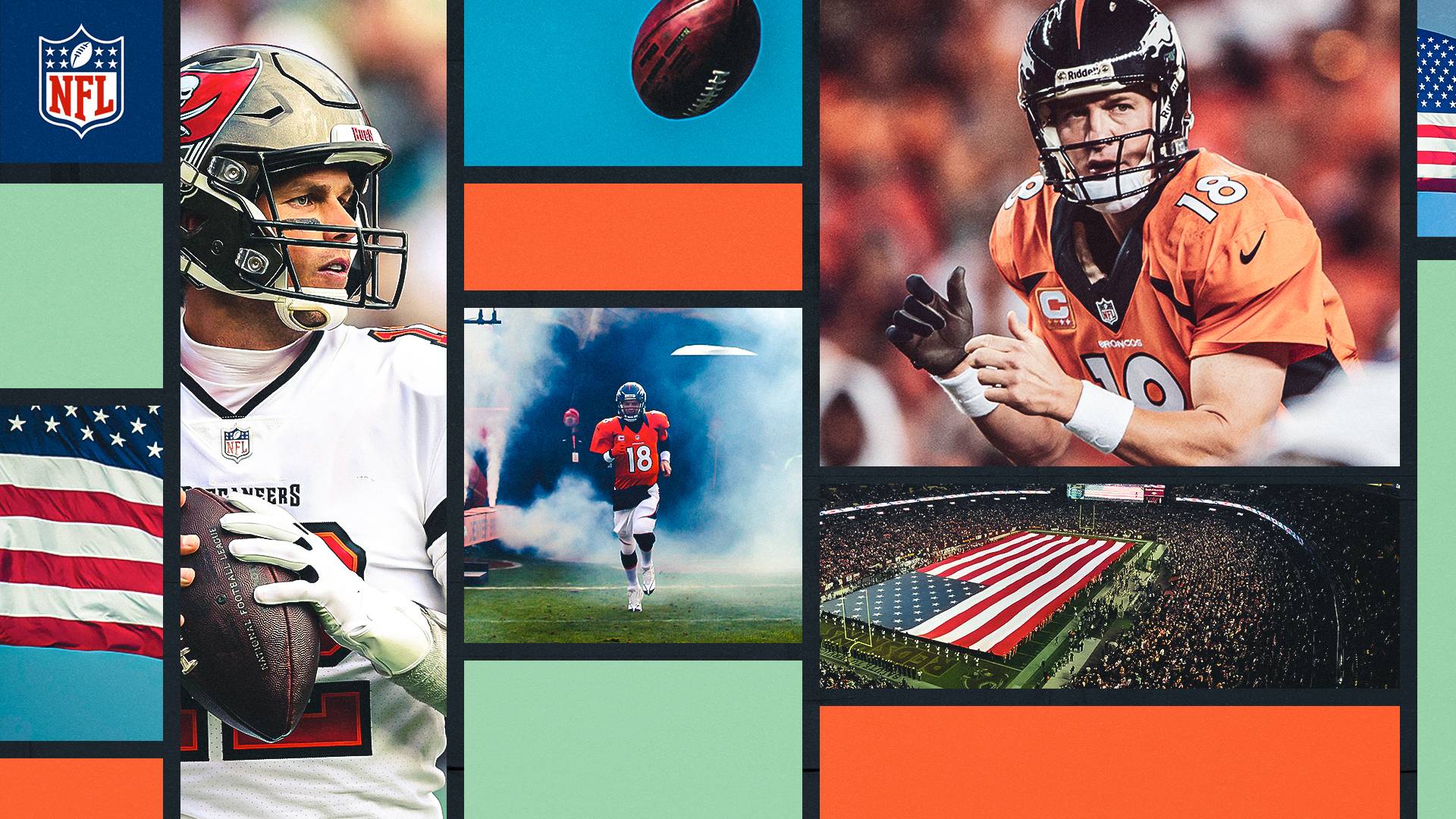 Watch Best Kickoff Games Manning S 7 Tds Brady Vs Dak And Gronk S Big Night Online Dazn Ca