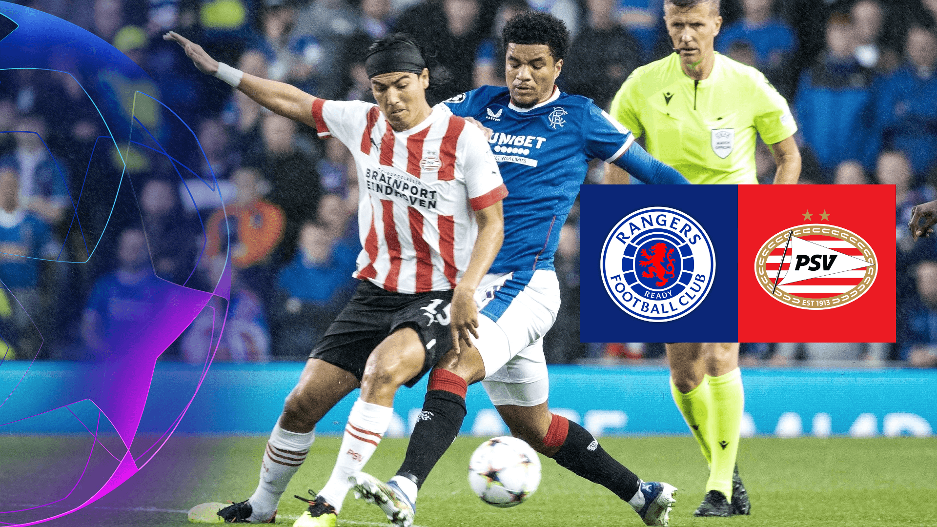 Watch Rangers vs. PSV Live Stream DAZN CA