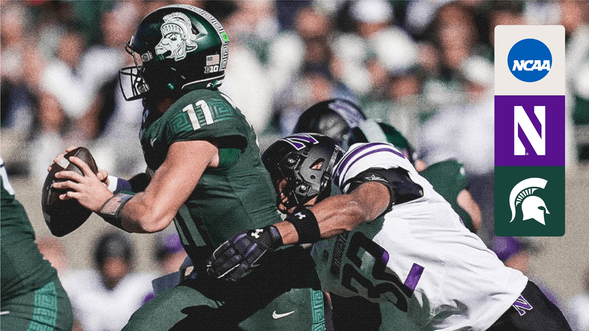 Watch Northwestern @ Michigan State Live Stream Online | DAZN HM
