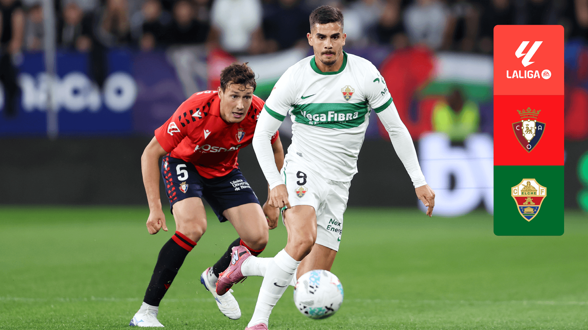 Ver Osasuna vs. Elche Online en Vivo | DAZN US