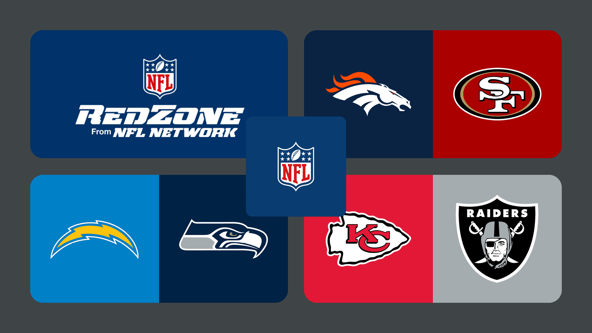 Watch RedZone, DEN @ SF, LAC @ SEA, KC @ LV Live Stream Online | DAZN DZ