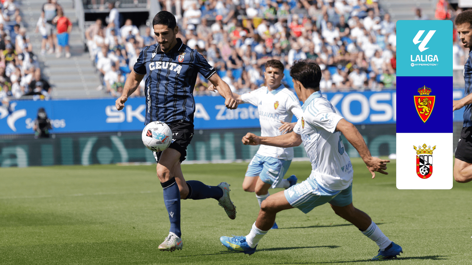 Ver Real Zaragoza - AD Ceuta FC Online en Directo | DAZN MX