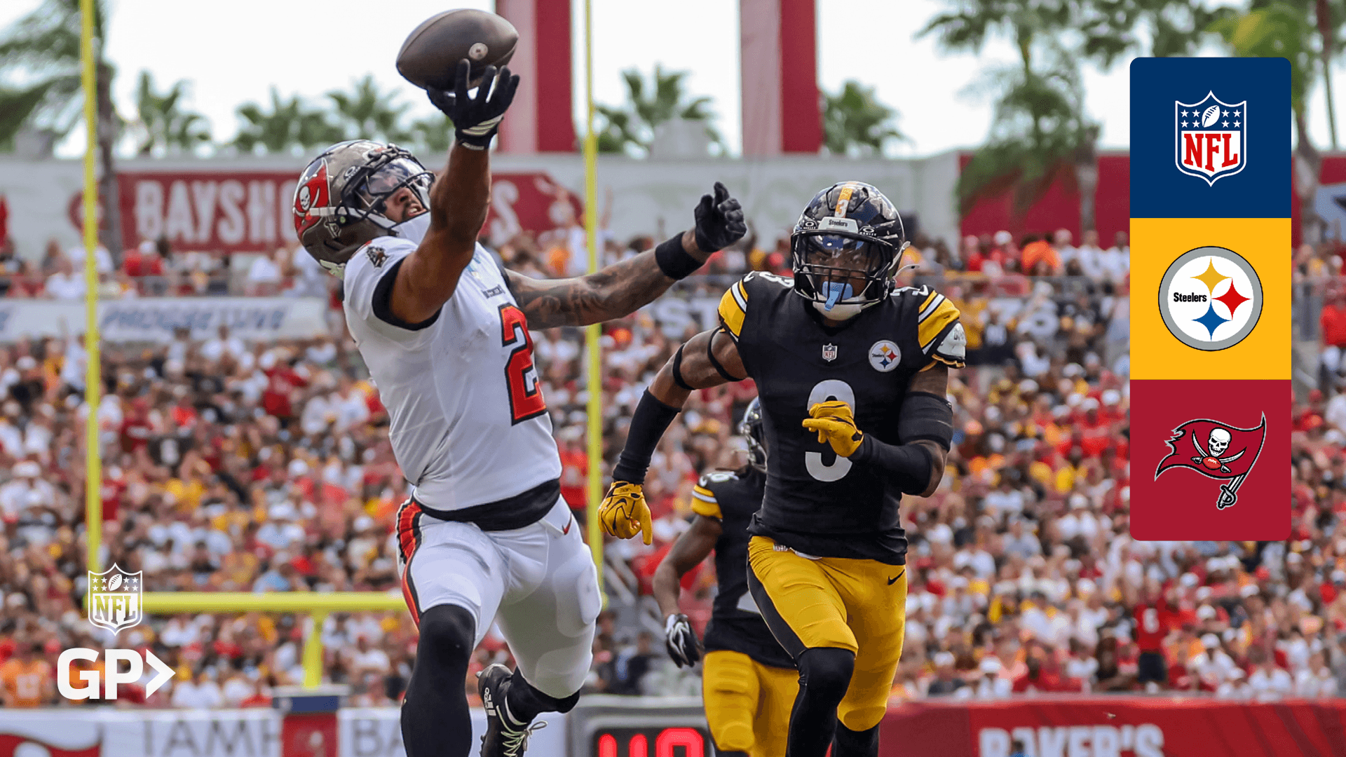 Watch Steelers @ Buccaneers (en Français) Live Stream Online | DAZN GP