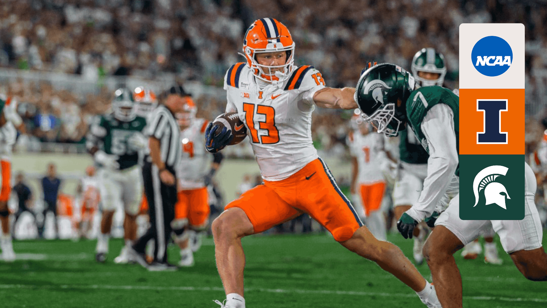 Watch Illinois @ Michigan State Live Stream Online | DAZN AO