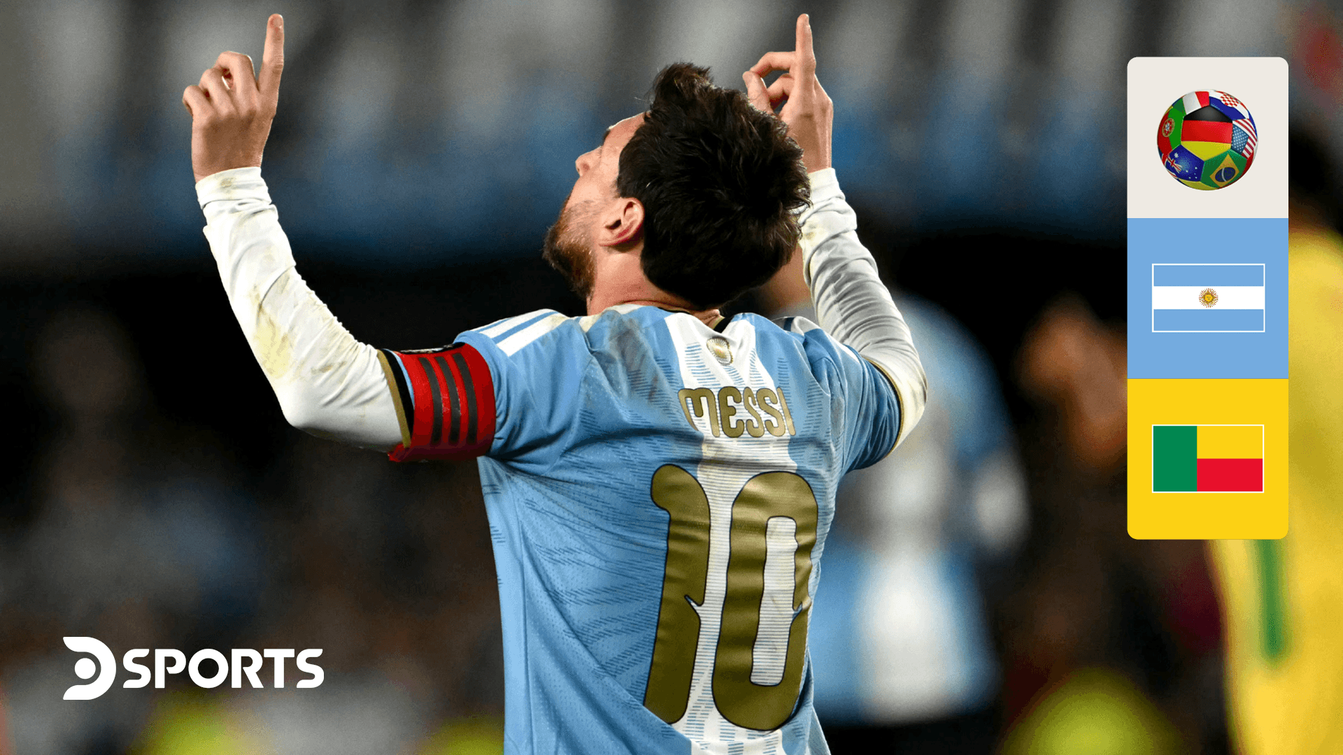 Watch Argentina - Benín | Leo Messi’s farewell Live Stream Online | DAZN PE