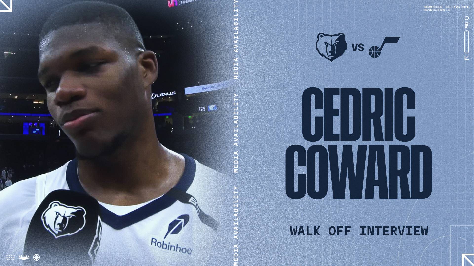 Watch Cedric Coward Walk-Off Interview | Grizzlies vs. Jazz Live Stream ...