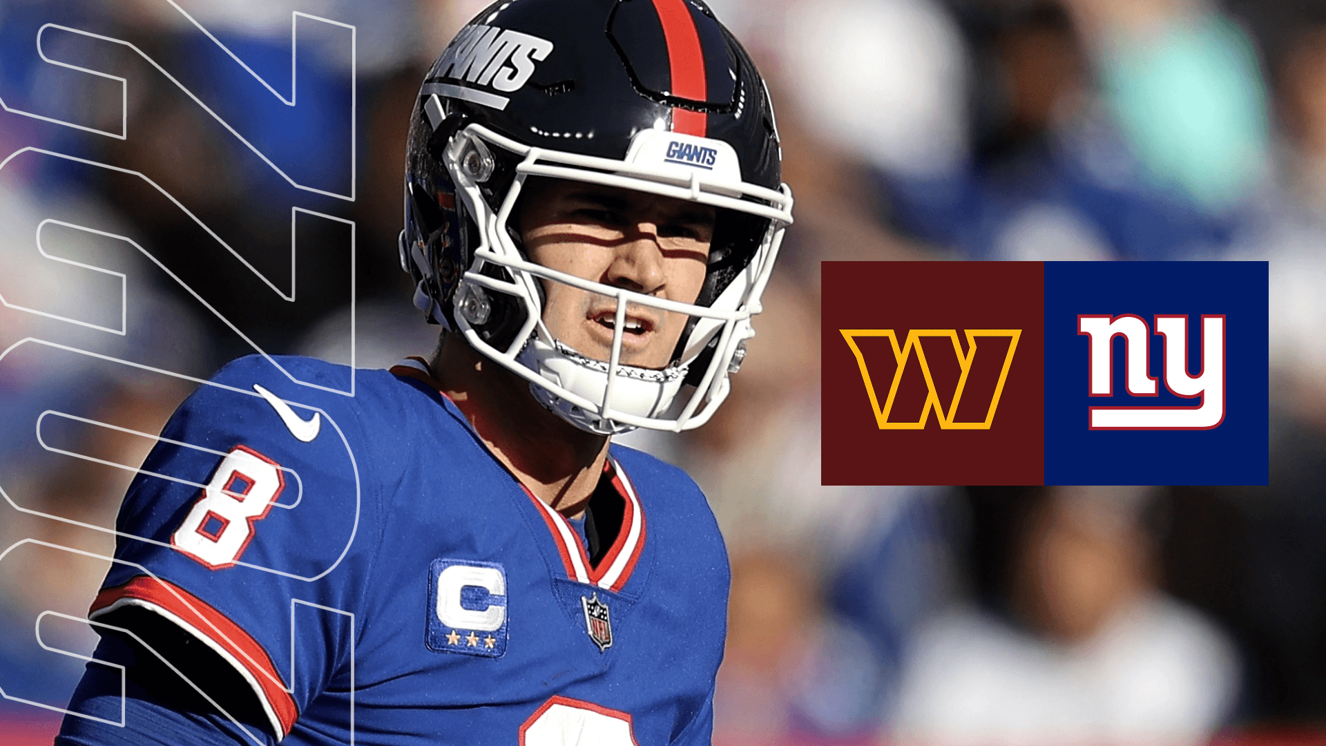 Watch commanders giants live stream dazn in