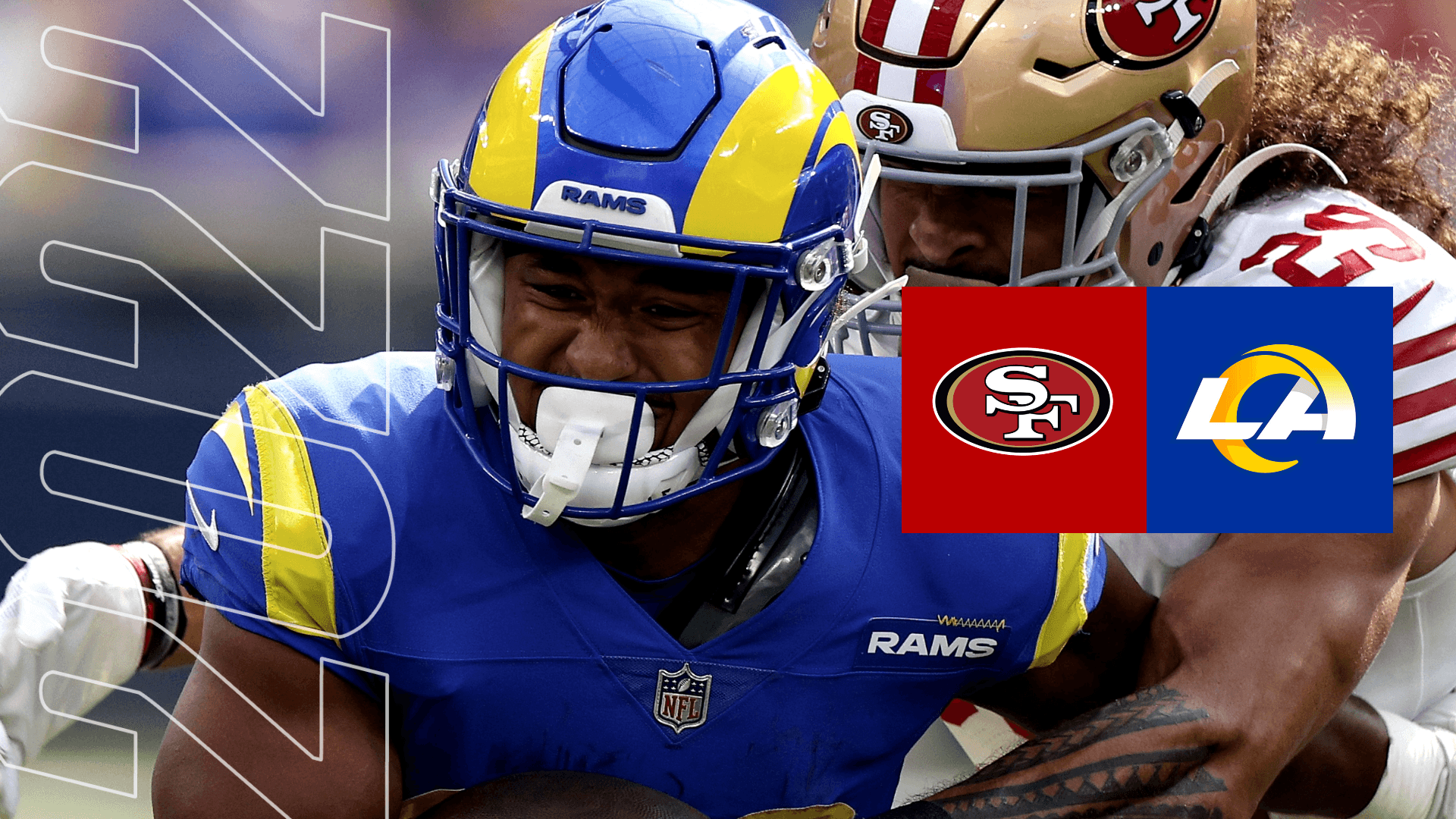 49ers at rams 2022