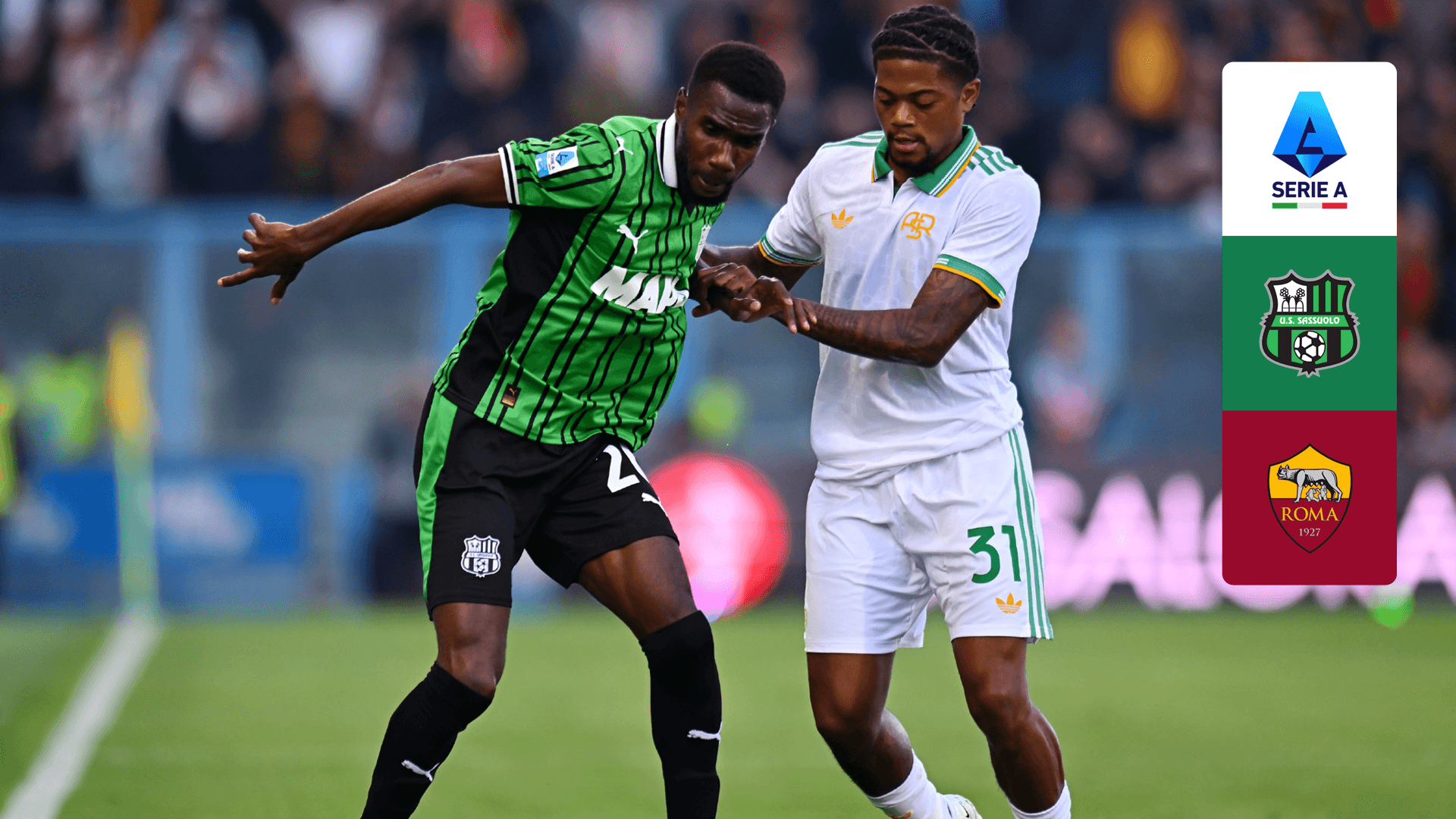 Regarder Sassuolo vs. Rome en Direct Live | DAZN FR