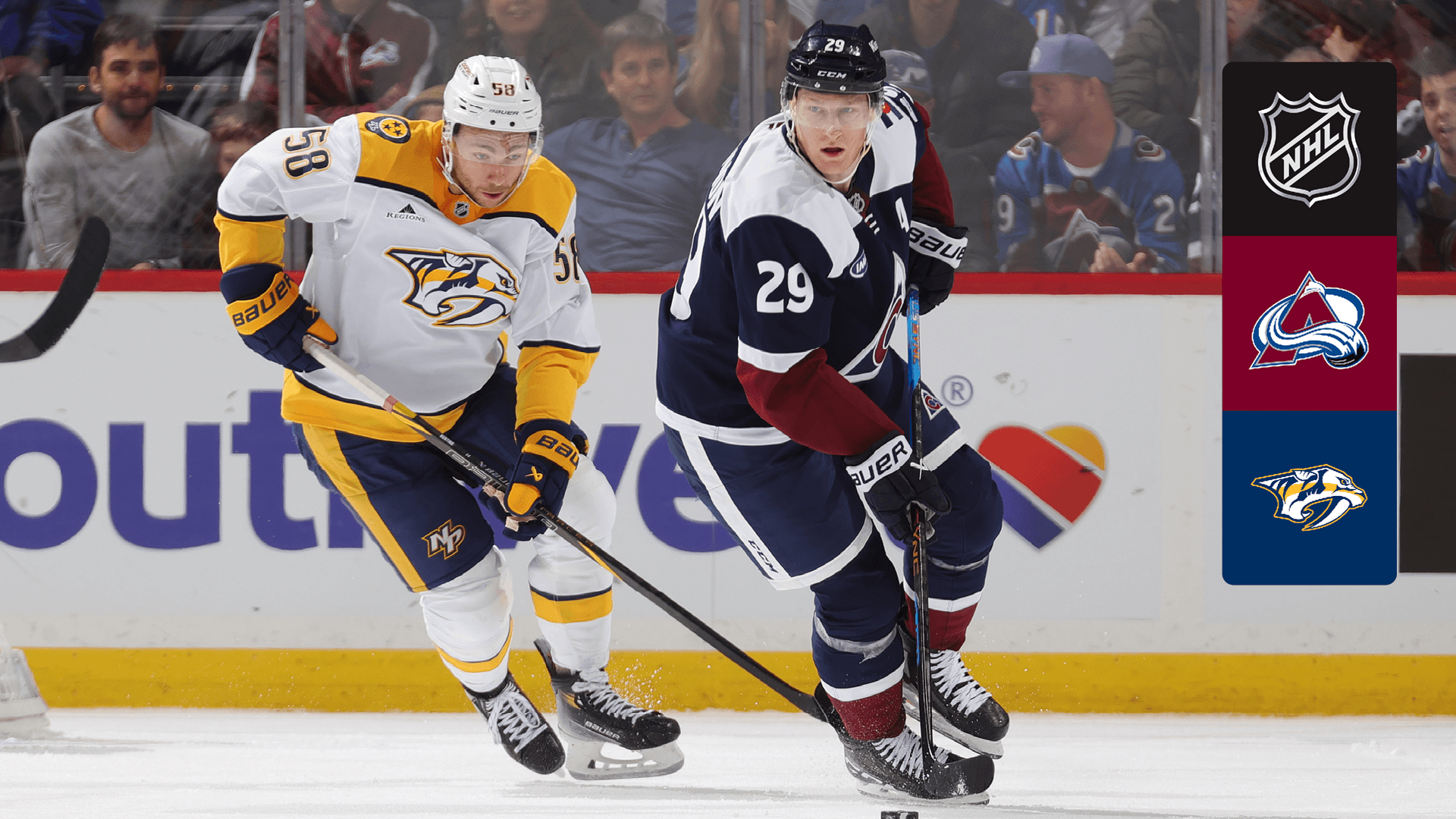 Watch Avalanche @ Predators Live Stream Online | DAZN LI
