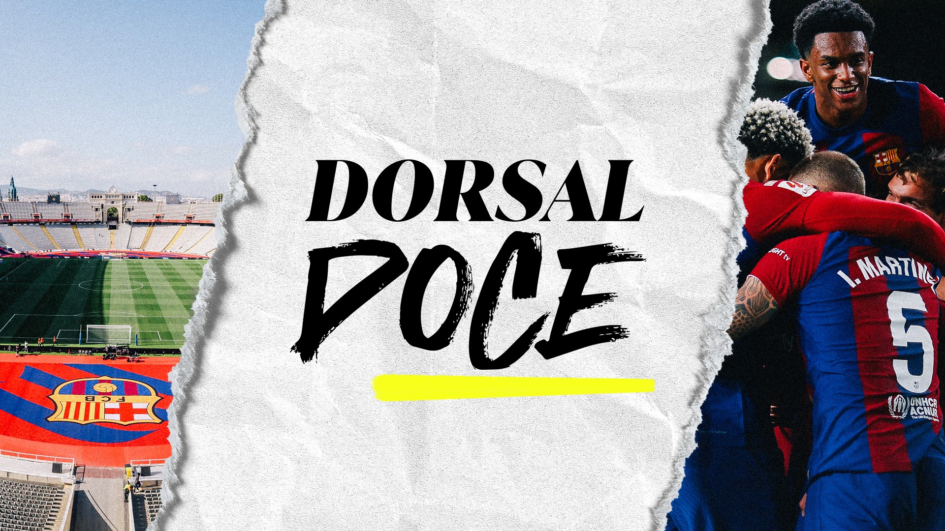 Watch Dorsal Doce An Olympic stage for a unique match Online DAZN ES