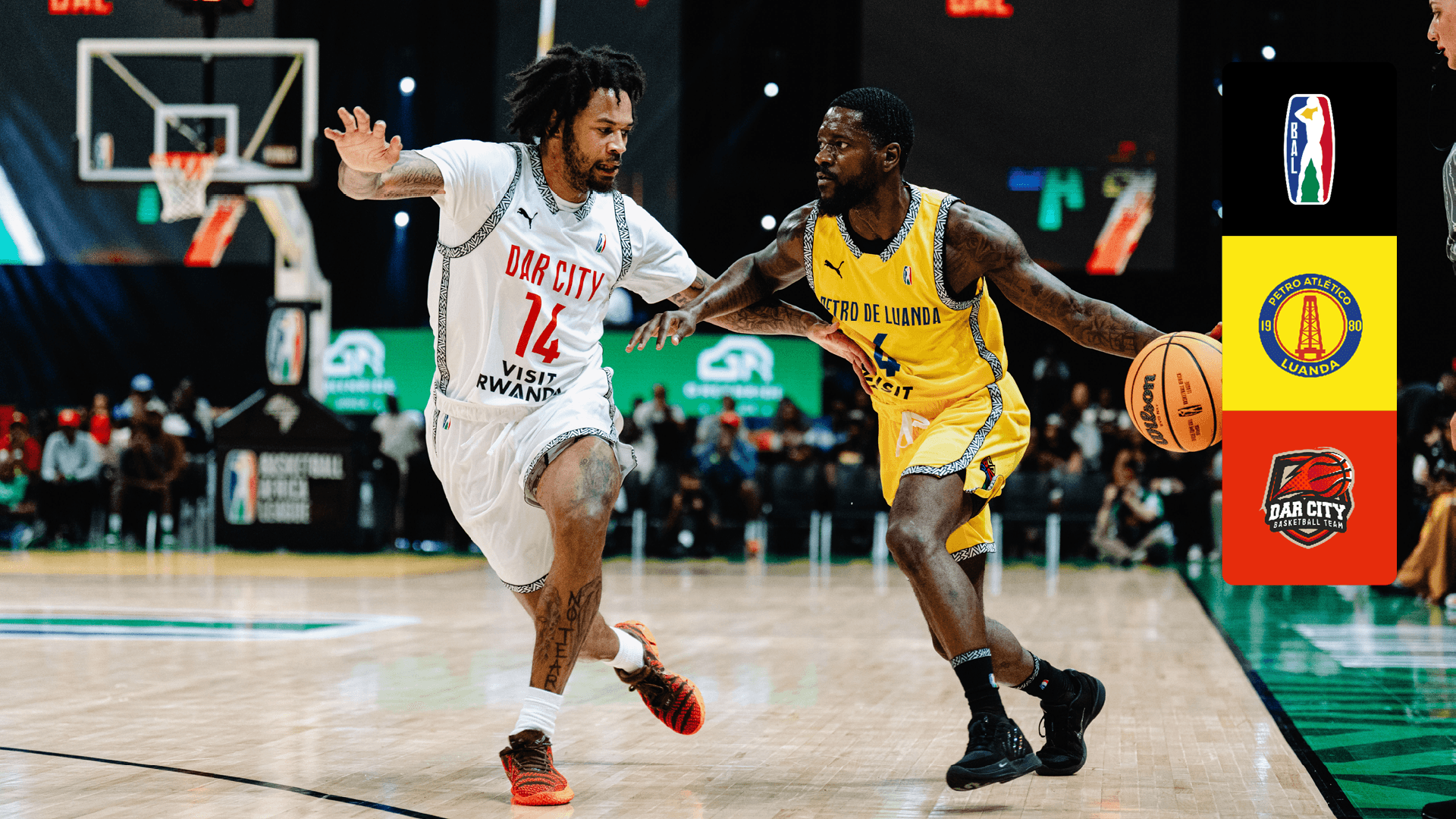 Angola Petro de Luanda vs. Tanzania Dar City Basketball Club Live ...