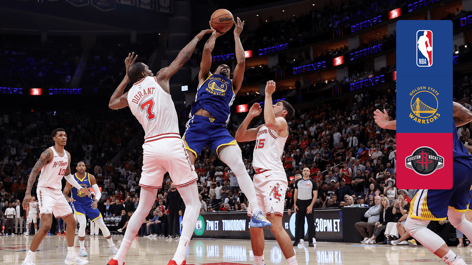 Watch Golden State Warriors @ Houston Rockets Live Stream Online | DAZN ES