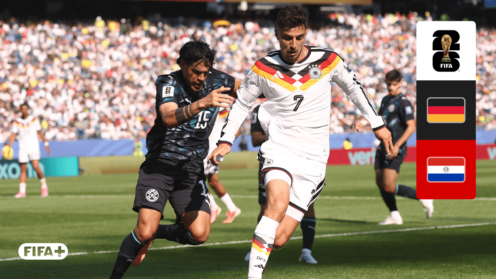 Germany vs. Paraguay | DAZN LU