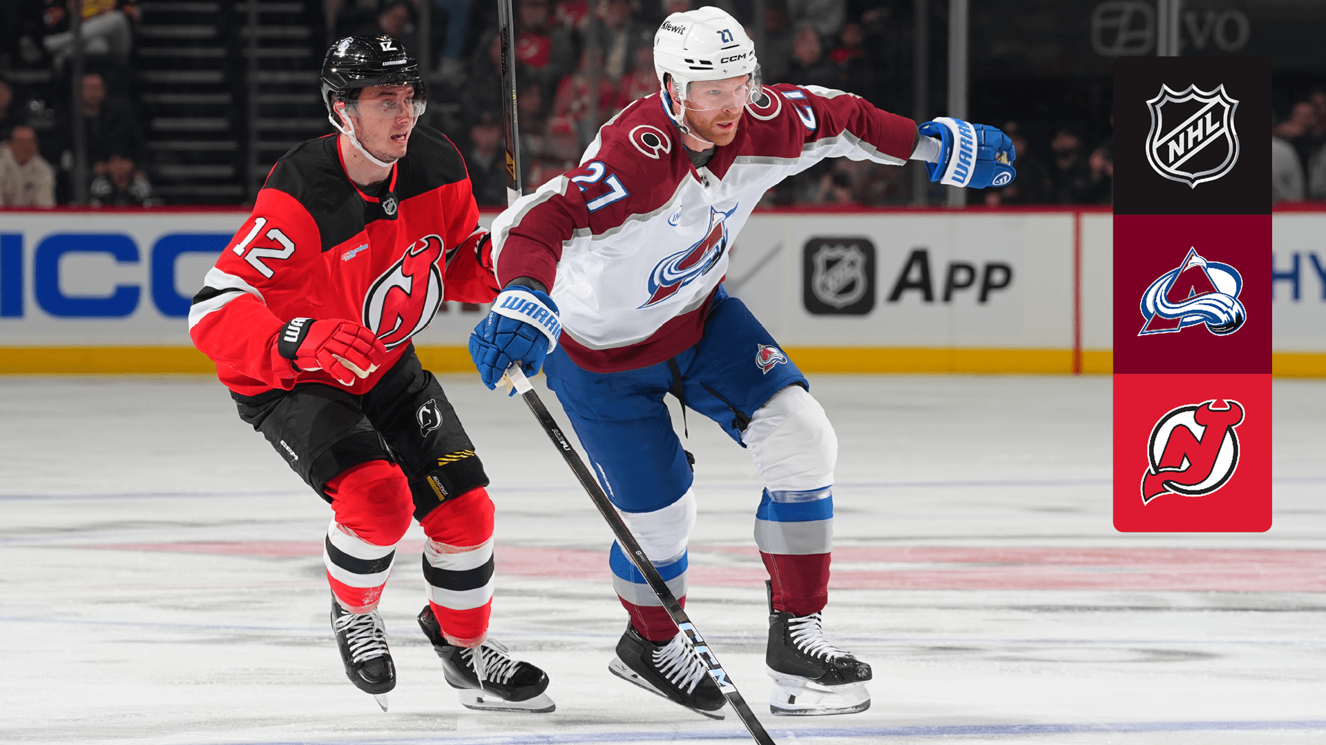 Watch Avalanche @ Devils Live Stream Online | DAZN ZW