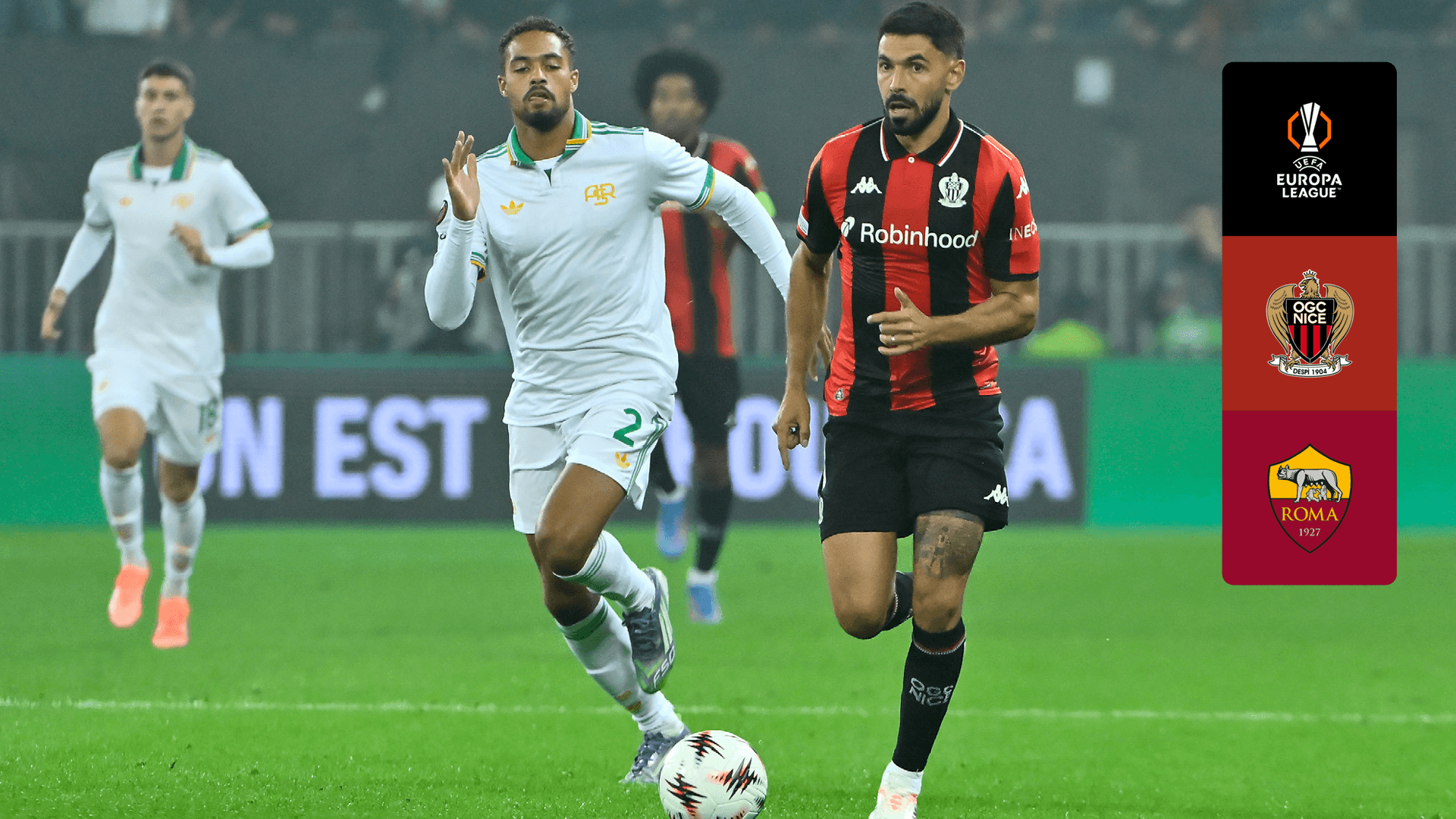 Vê Nice x Roma em Direto Online | DAZN PT