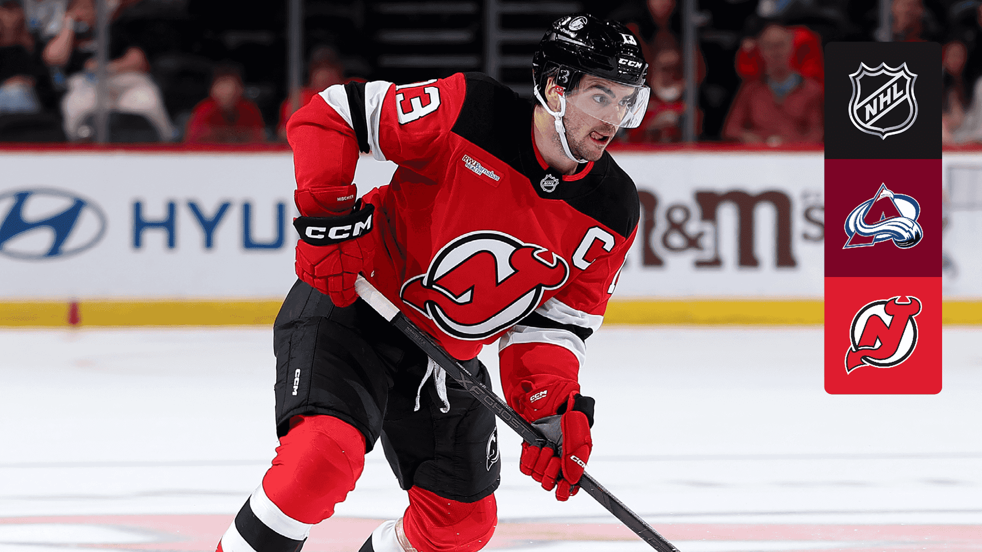 Watch Avalanche @ Devils Live Stream Online | DAZN KW