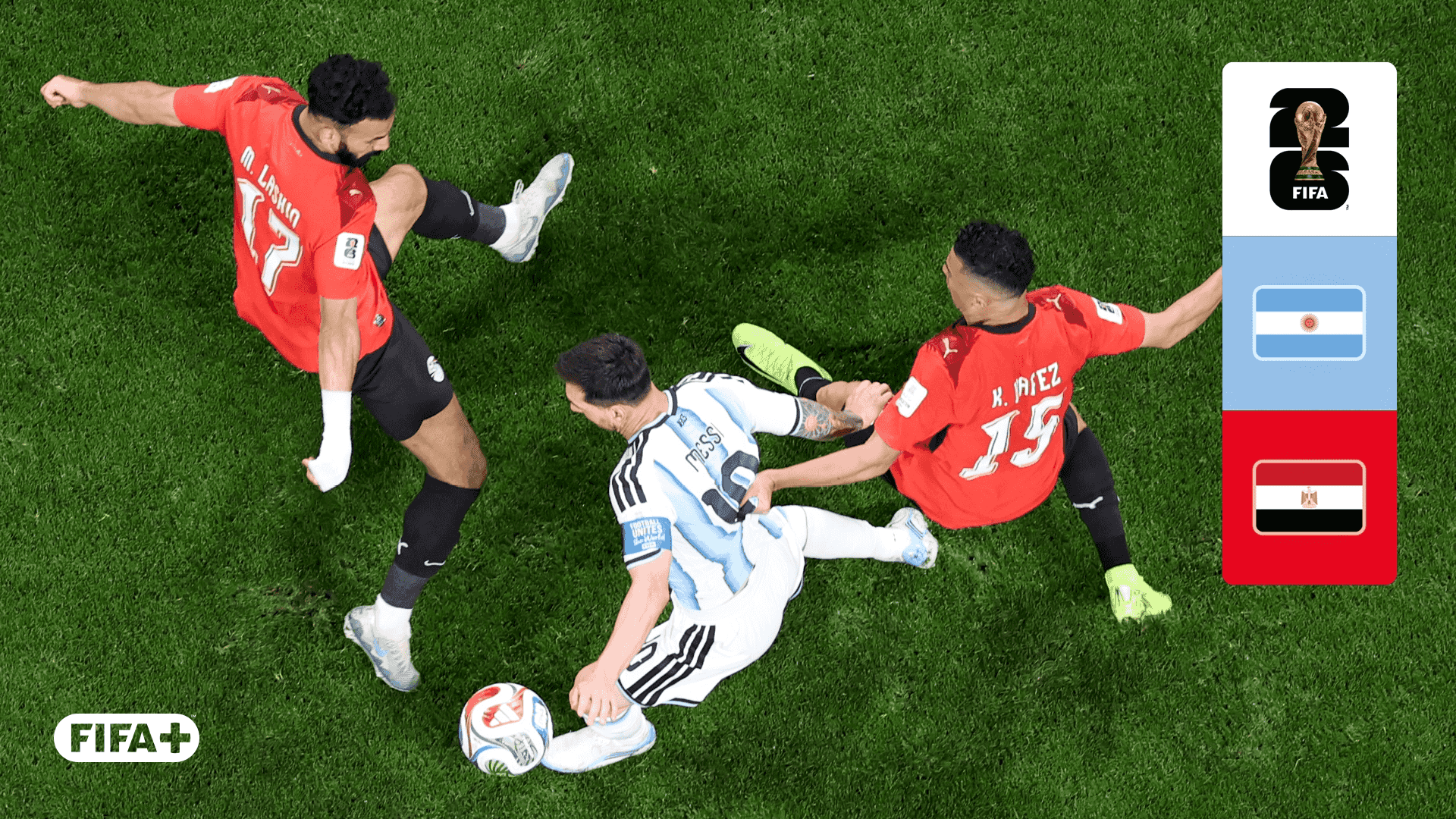 Argentina vs. Egypt | DAZN PT