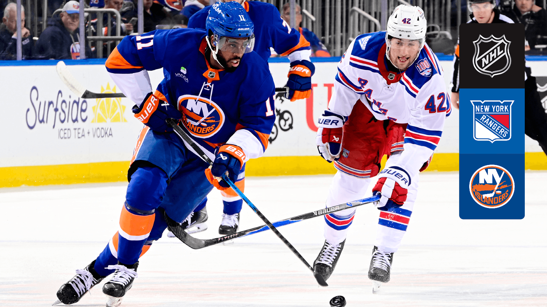 Watch Rangers @ Islanders Live Stream Online | DAZN QA