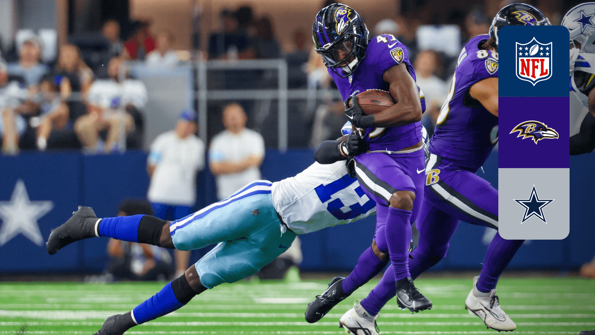 Ravens Cowboys deutscher Kommentar Stream auf DAZN Jetzt Anmelden DAZN DE