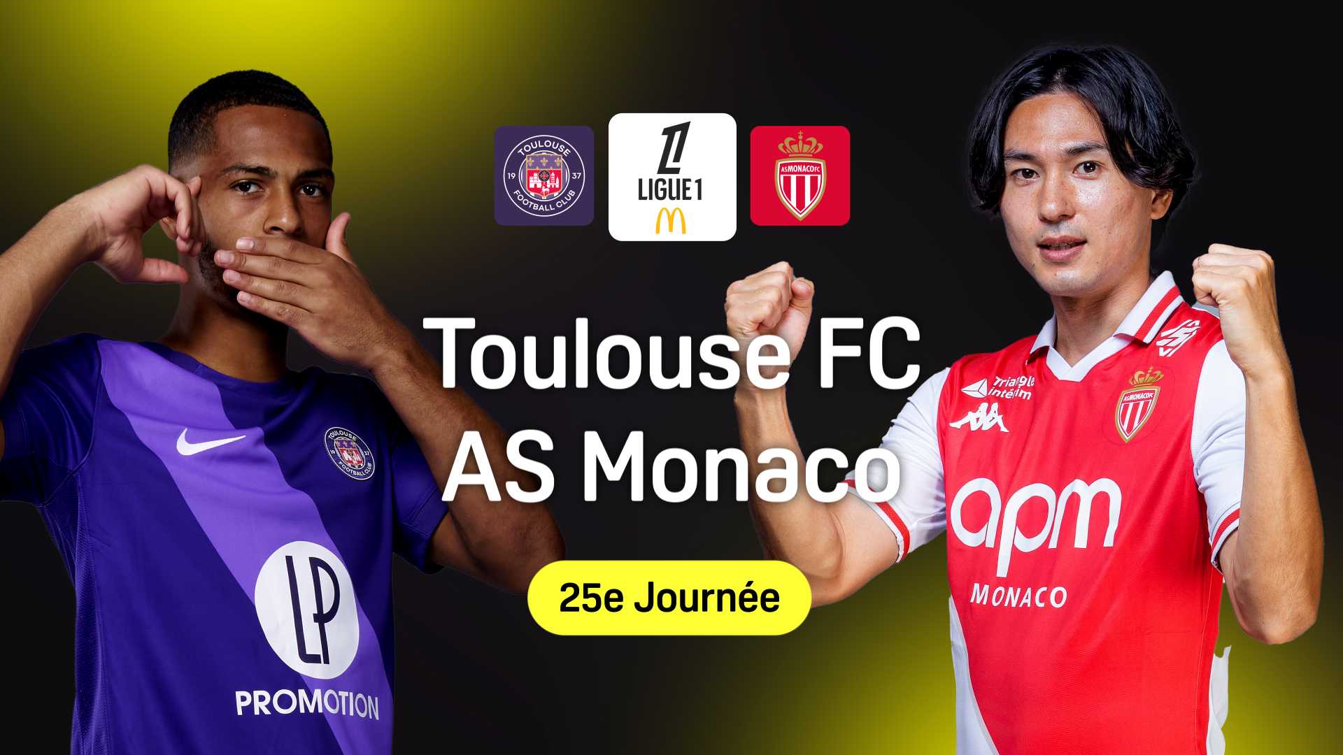 Regarder Best of Toulouse FC vs. AS Monaco Online | DAZN FR