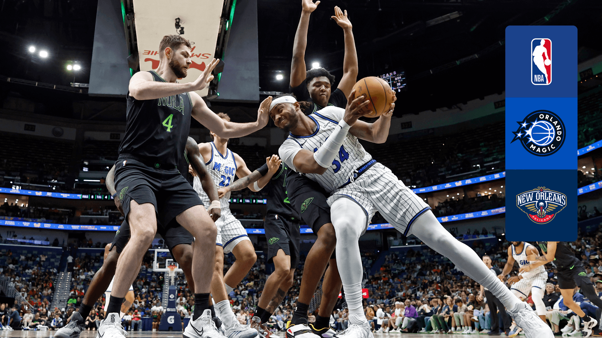 Ver Orlando Magic @ New Orleans Pelicans Online en Directo | DAZN ES