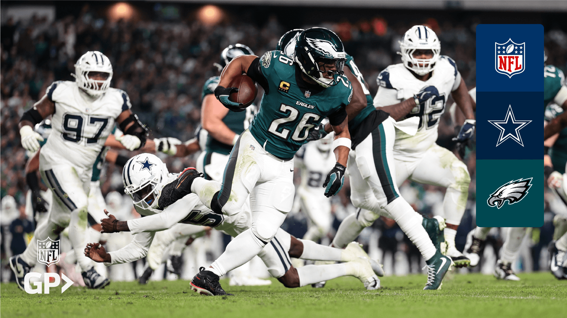 Watch Cowboys @ Eagles Live Stream Online | DAZN DE