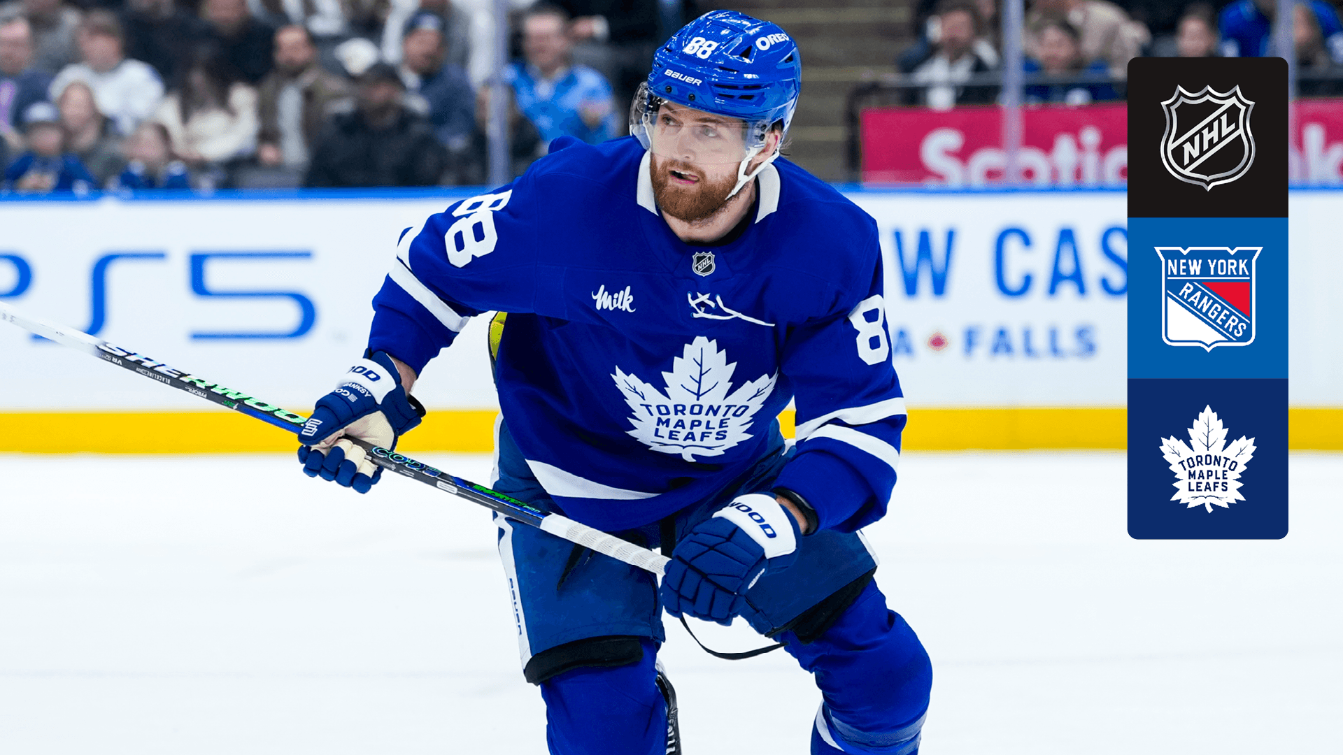 Watch Rangers @ Maple Leafs Live Stream Online | DAZN CZ