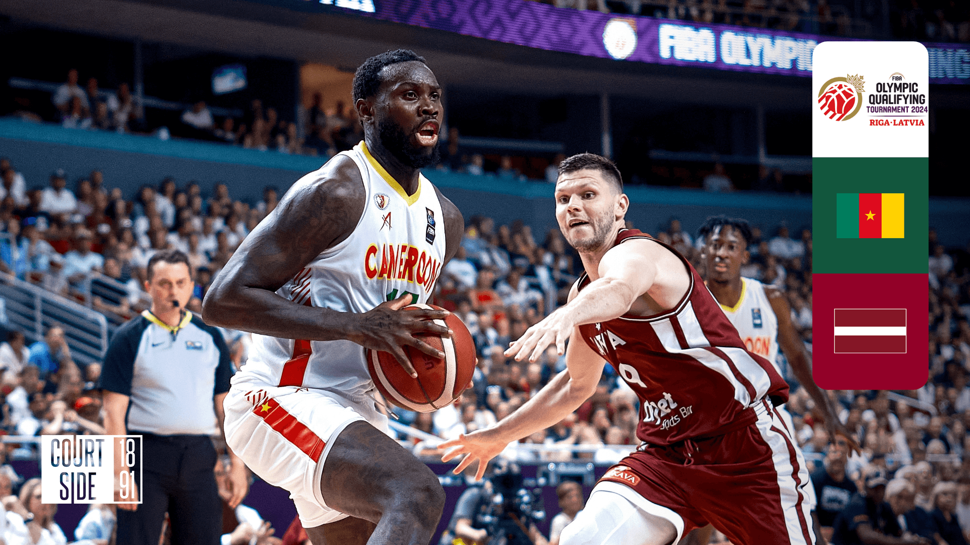 Regarder Cameroon vs. Latvia en Direct Live DAZN CA