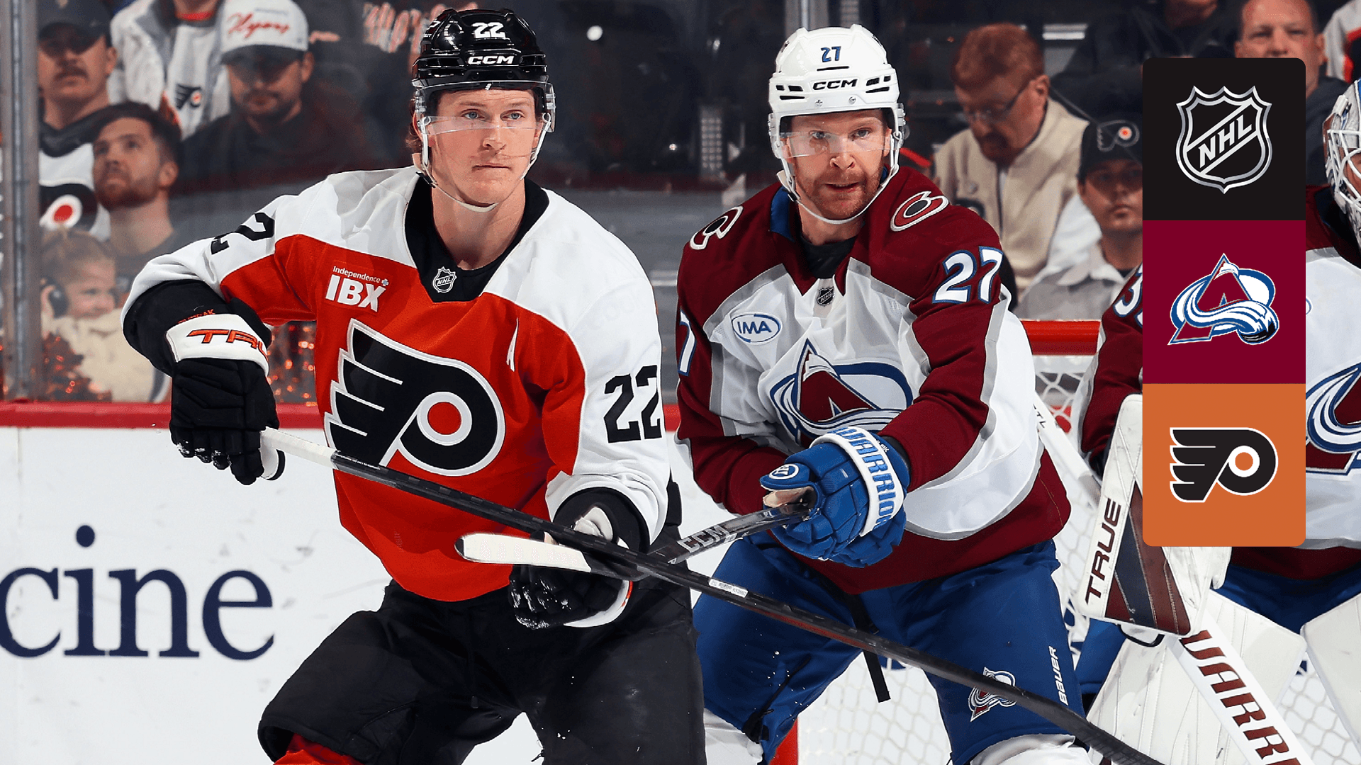 Watch Avalanche @ Flyers Live Stream Online | DAZN GU