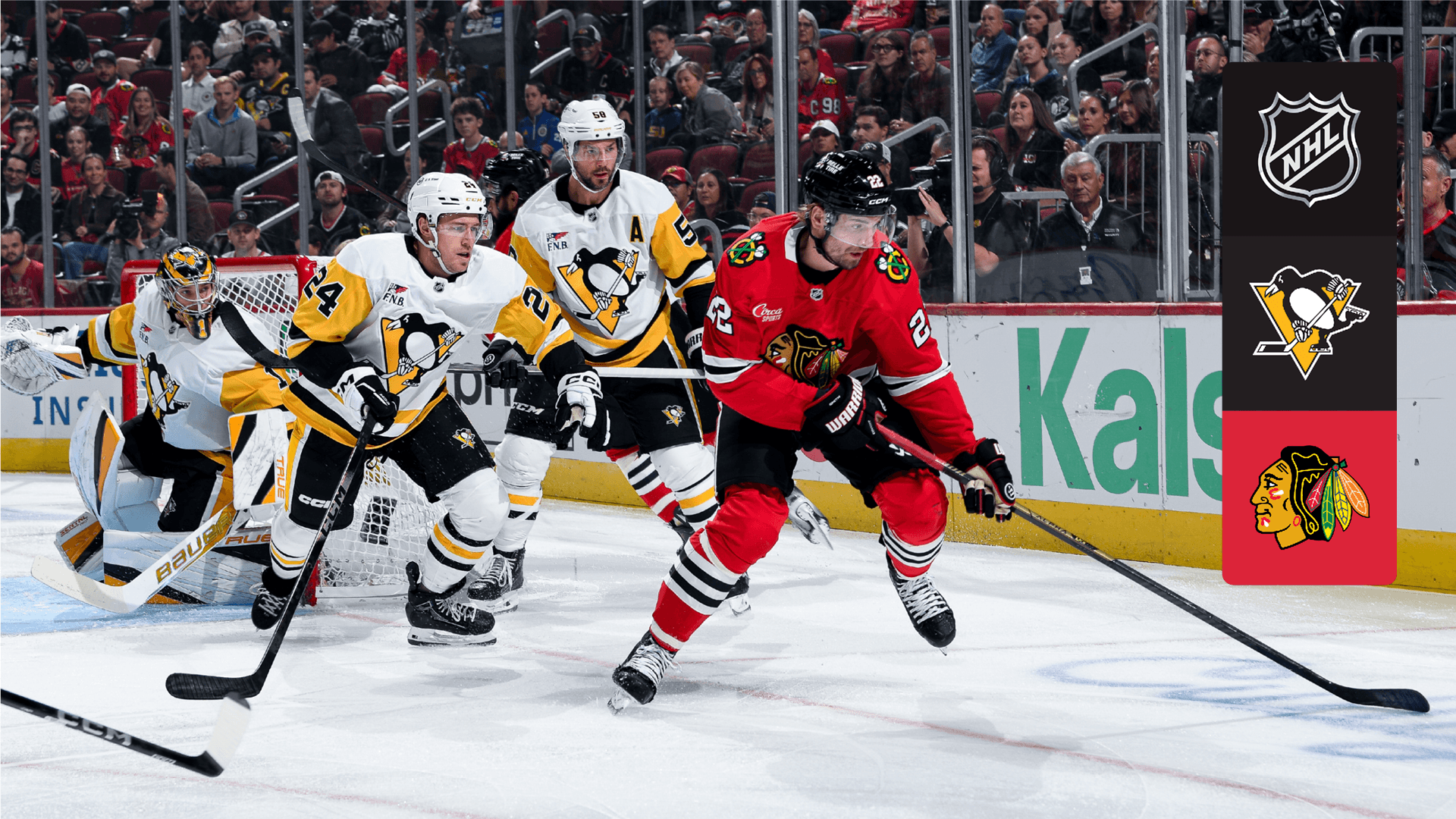 Watch Penguins @ Blackhawks Live Stream Online | DAZN MP