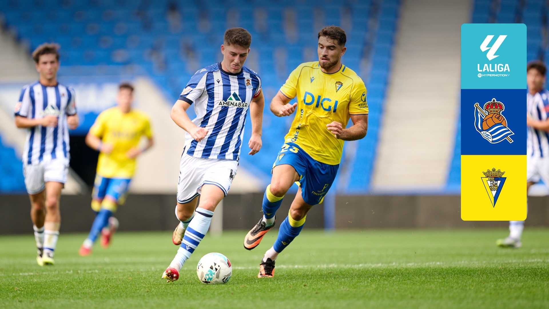 Ver Real Sociedad B - Cádiz CF Online en Directo | DAZN MX
