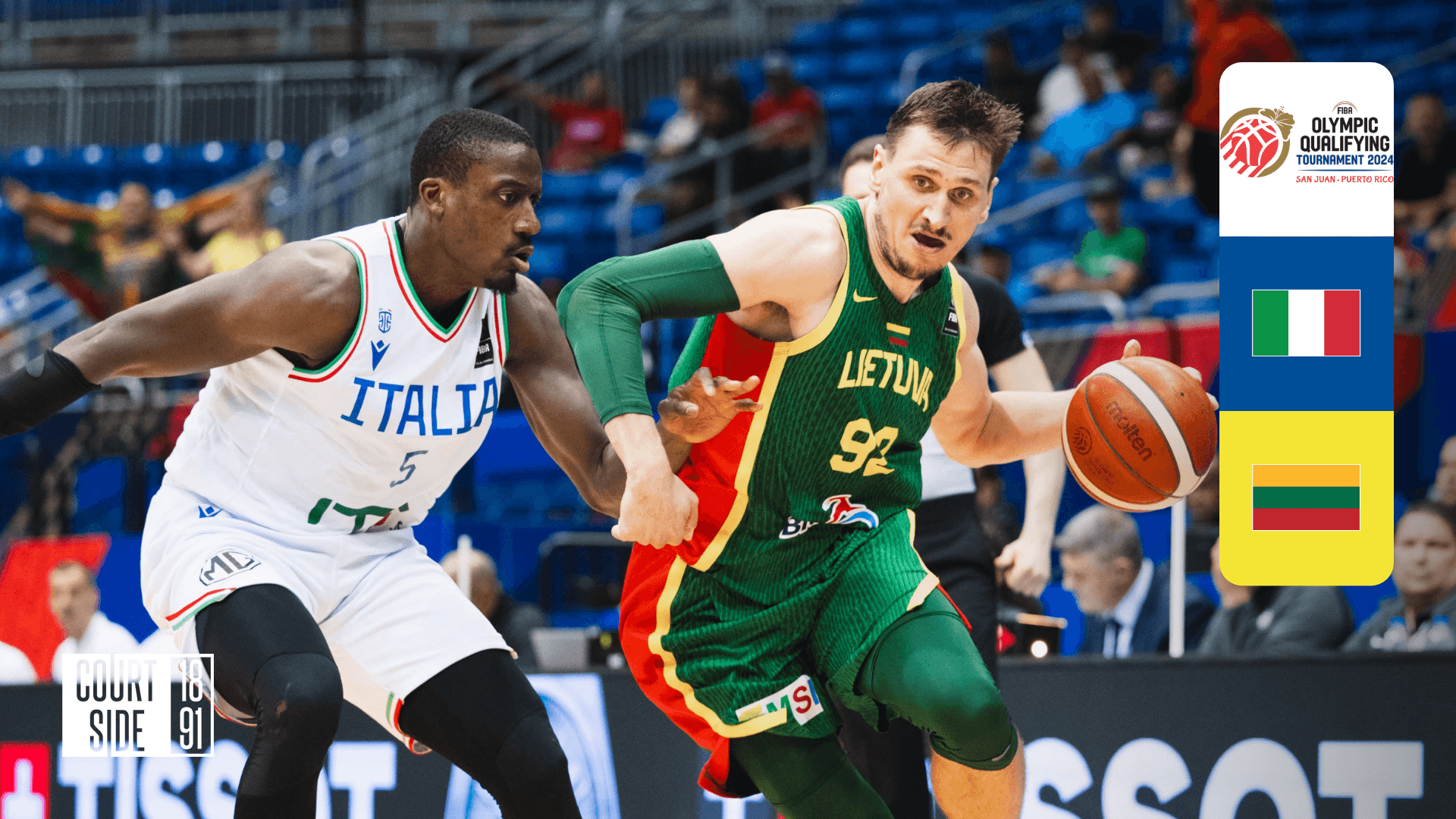Watch Italy vs. Lithuania Live Stream DAZN CA