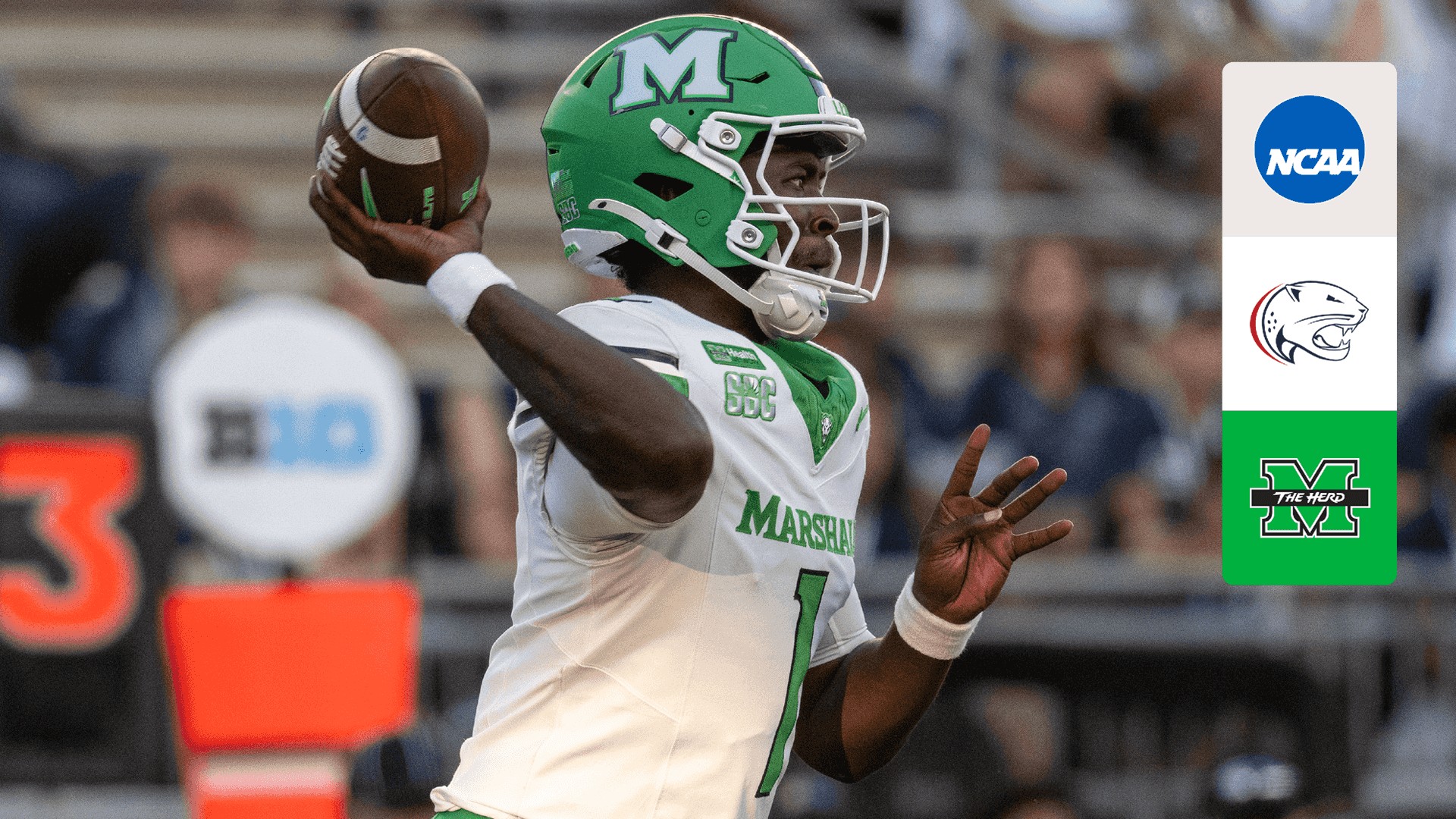 Watch South Alabama @ Marshall Live Stream Online | DAZN DZ