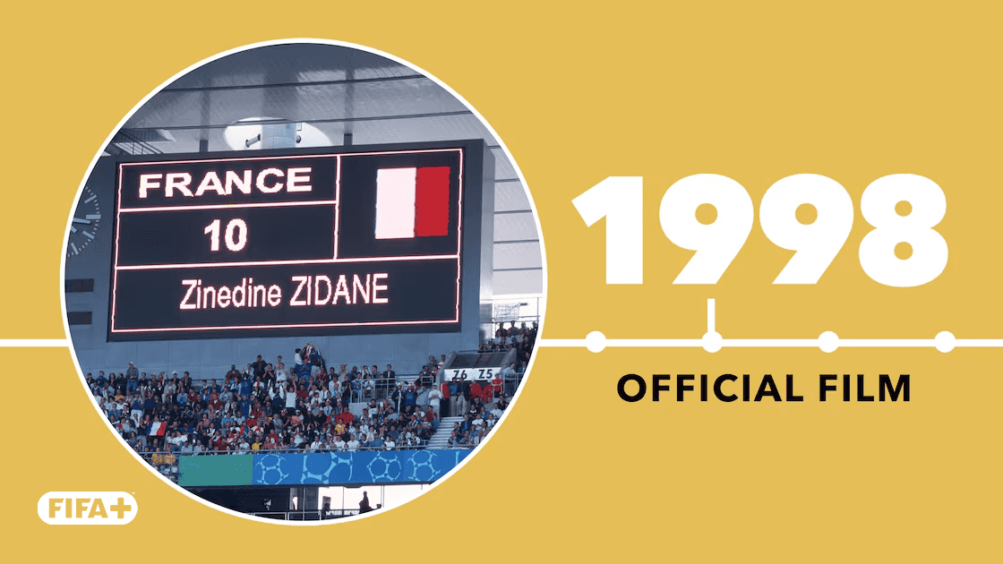 Watch 1998 FIFA World Cup™ Official Film: La Coupe de la Gloire