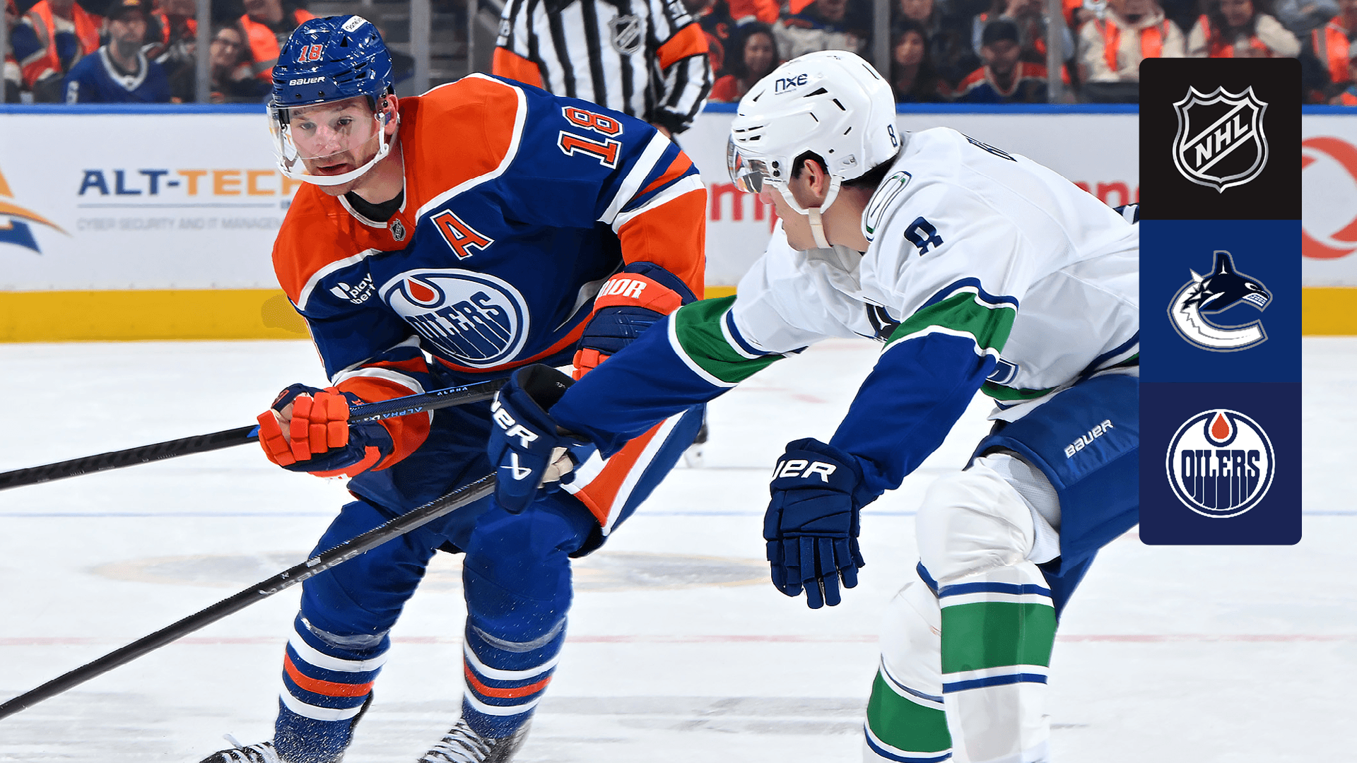 Watch Canucks @ Oilers Live Stream Online | DAZN LK