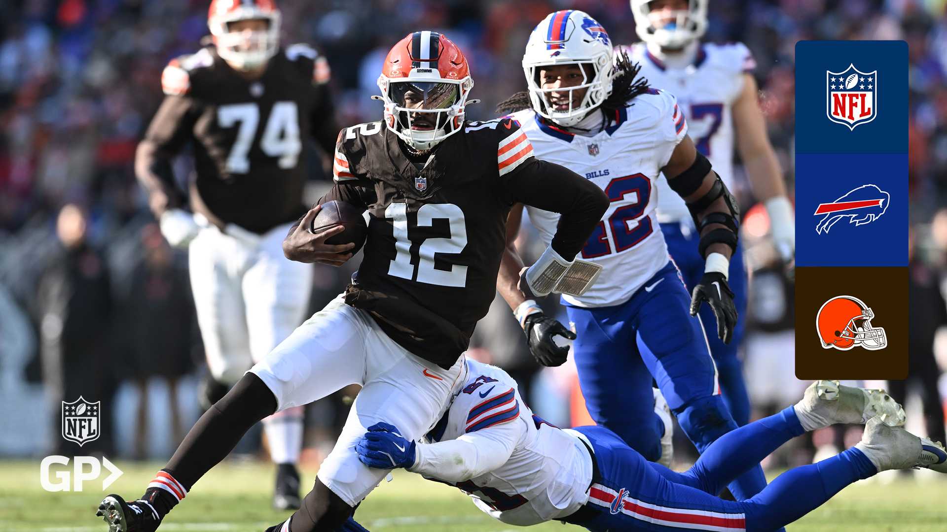 Watch Bills @ Browns Live Stream Online | DAZN AE