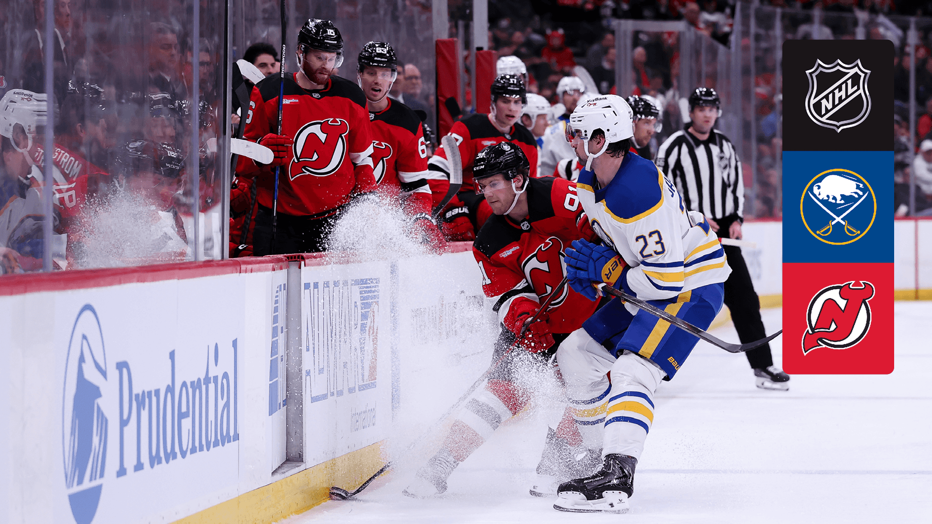 Watch Sabres @ Devils Live Stream Online | DAZN IQ