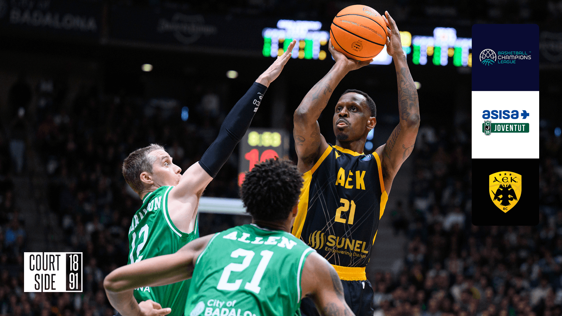 Watch Joventut vs. AEK Live Stream Online | DAZN IN